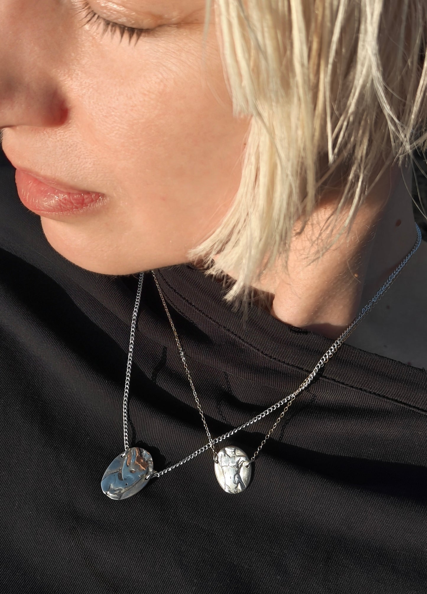 Transfemme Silver Pendant 18x14mm