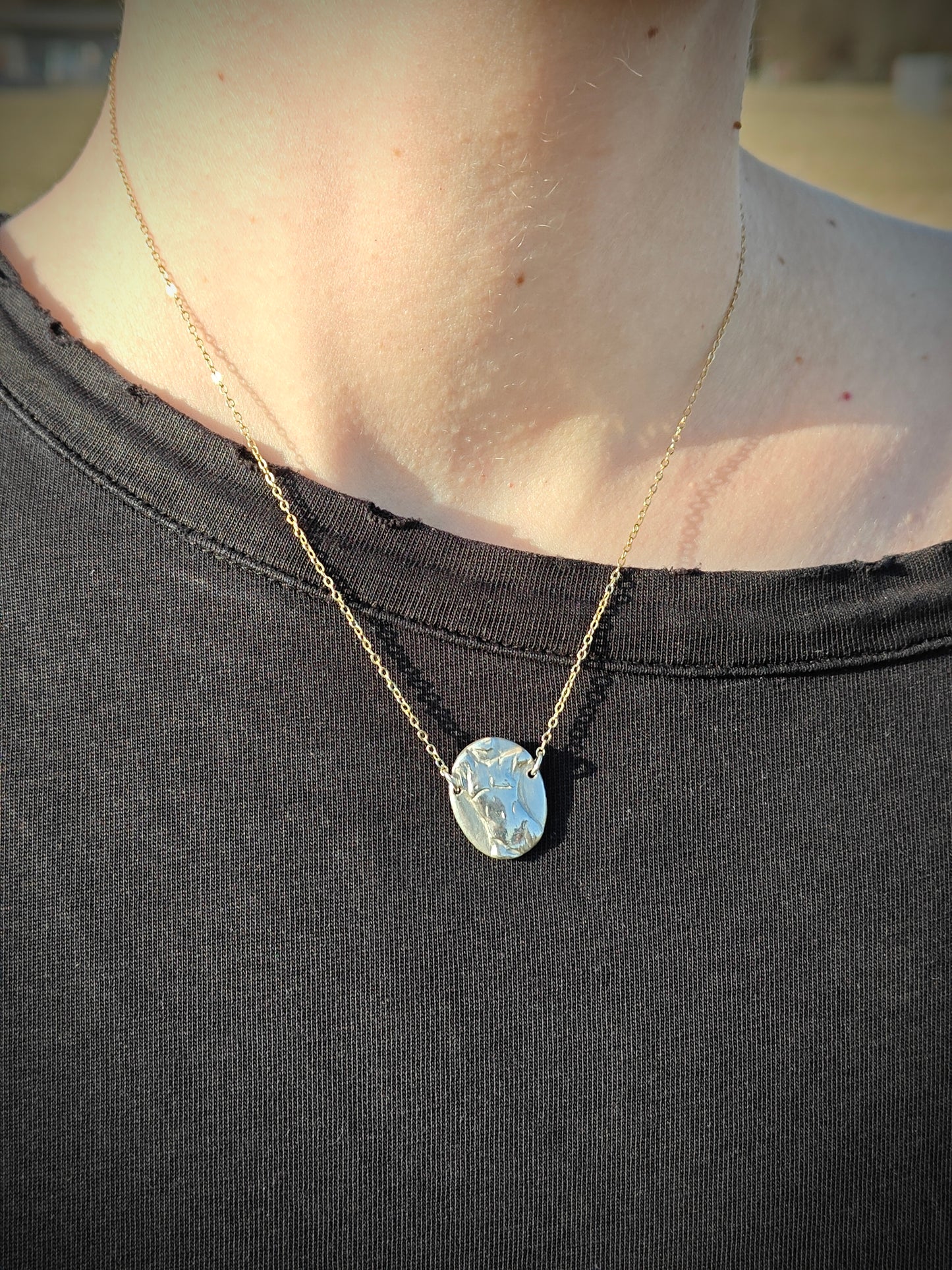 Transmasc Silver Pendant 18x14mm